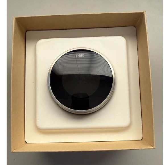 Nest Other - Nest Learning Thermostat 2nd Generation Stainless Steel T20077US 02A Smart Home